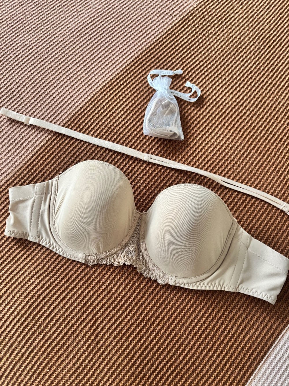 Simone Pérèle Delice Strapless Nude Bra Women’s 34B